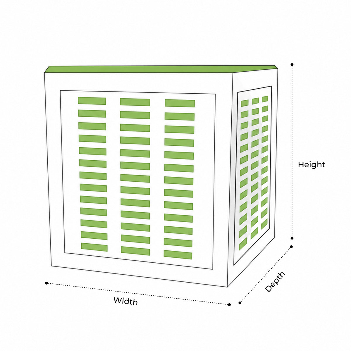 Custom Swamp Cooler Covers - Downdraft