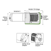 Custom Compact Electric Winch Covers