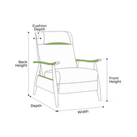 Custom Recliner Chair Cover - Style 4