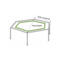 Custom Hexagonal Trampoline Cover