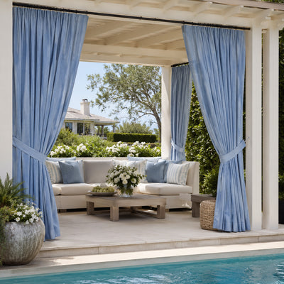 Sunbrella Cast Ocean Curtain