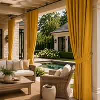 Sunbrella Canvas Mimosa Curtain