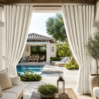 Sunbrella Canvas Natural Curtain