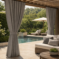 Sunbrella Bliss Smoke Curtain