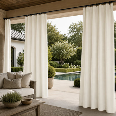 Sunbrella Canvas Natural Curtain