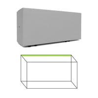 Custom Rectangle / Square Covers - front view